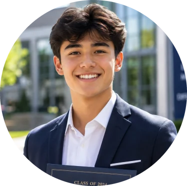 Alex, student visa client